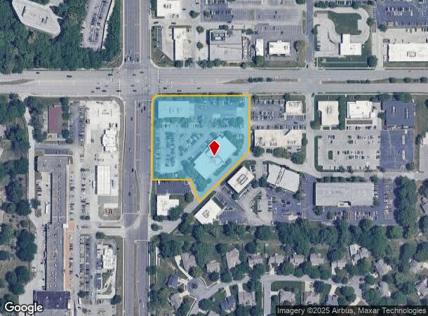  8695 College Blvd, Overland Park, KS Parcel Map