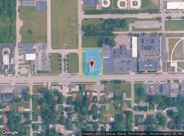  6200 Central Ave, Portage, IN Parcel Map