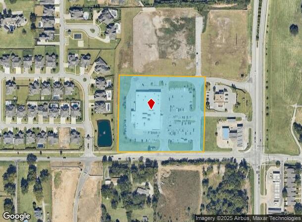 11020 S Elm St, Jenks, OK Parcel Map