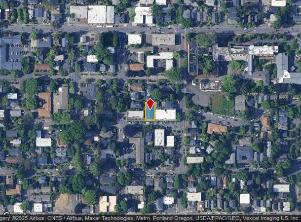  2921 Se Alder St, Portland, OR Parcel Map