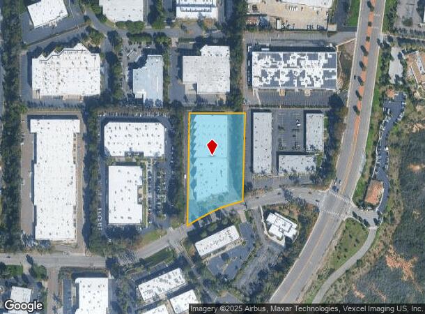 2350 Camino Vida Roble, Carlsbad, CA Parcel Map