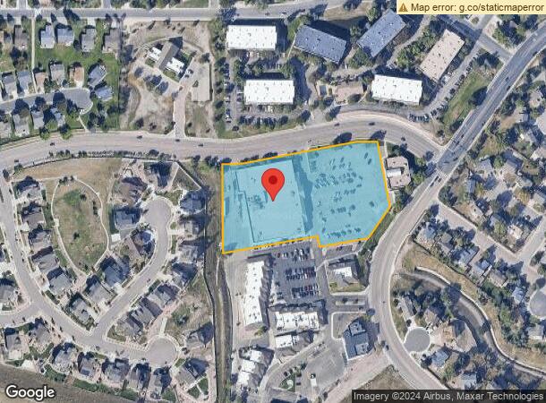  760 S Rockrimmon Blvd, Colorado Springs, CO Parcel Map