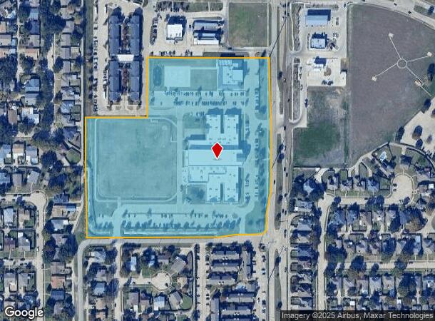 4749 N Shiloh Rd, Garland, TX Parcel Map