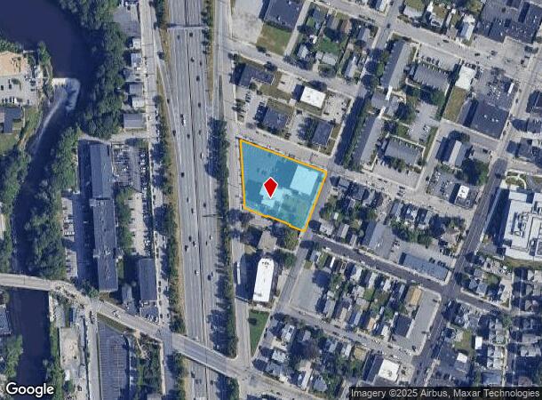 40 Park St, Pawtucket, RI Parcel Map