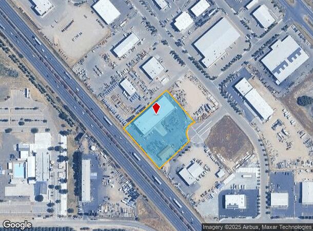 5809 Toyota Pl, Fresno, CA Parcel Map