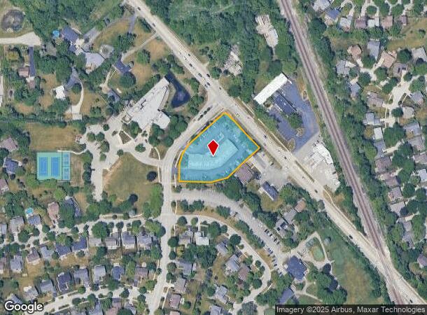  275 Evergreen Dr, Vernon Hills, IL Parcel Map