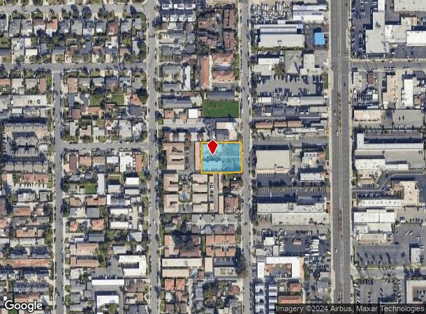  2013 Charle St, Costa Mesa, CA Parcel Map