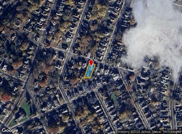 587 N Colony St, Meriden, CT Parcel Map