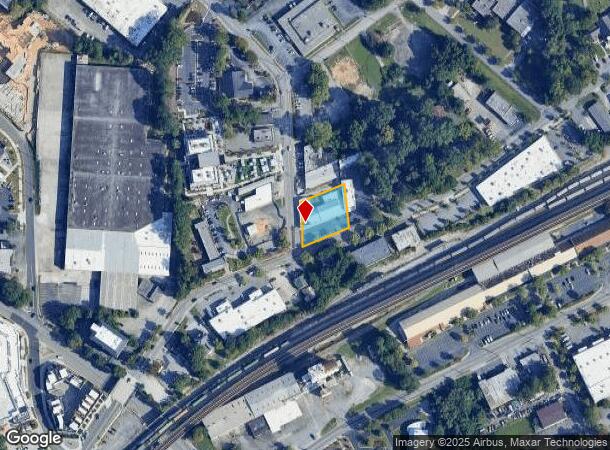  5486 Peachtree Rd, Atlanta, GA Parcel Map