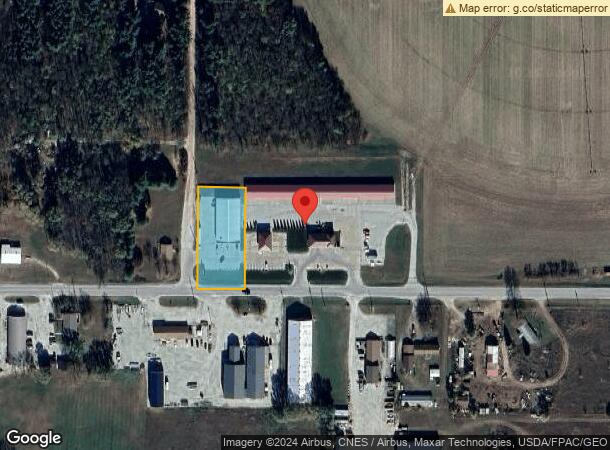  1225 Highway 164 E, Oquawka, IL Parcel Map