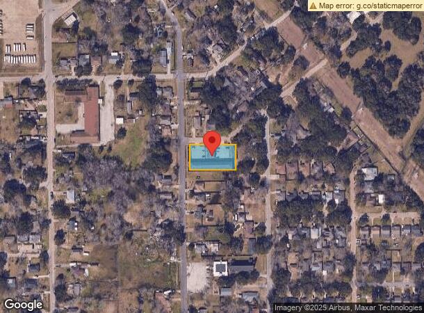  1335 Montgomery St, La Marque, TX Parcel Map