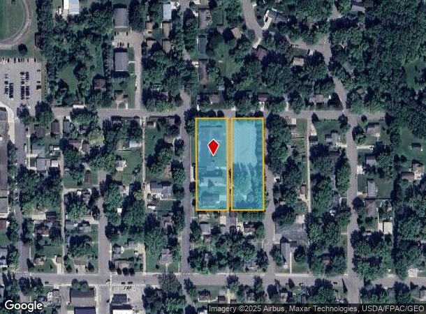 124 Maple St N, Lester Prairie, MN Parcel Map