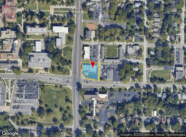  1211 E Grand St, Springfield, MO Parcel Map