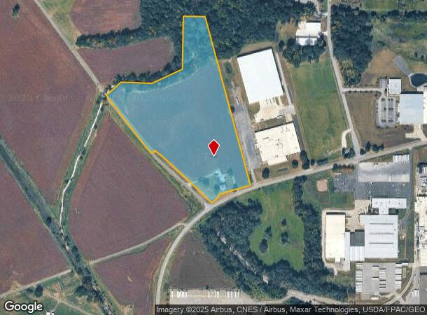 1699 Old Mansfield Rd, Wooster, OH Parcel Map