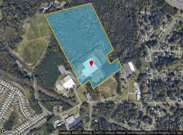 135 Performance Dr, Belmont, NC Parcel Map