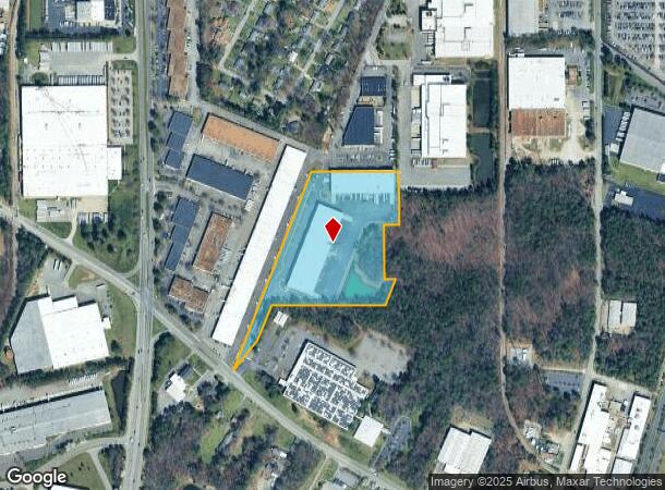 2742 Charles City Rd, Henrico, VA Parcel Map
