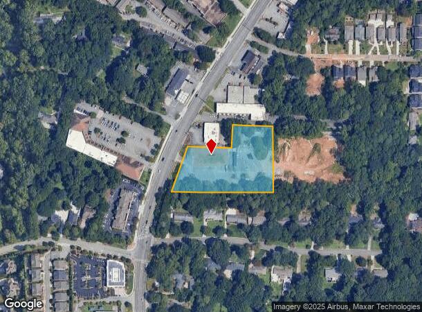  5275 Roswell Rd, Atlanta, GA Parcel Map