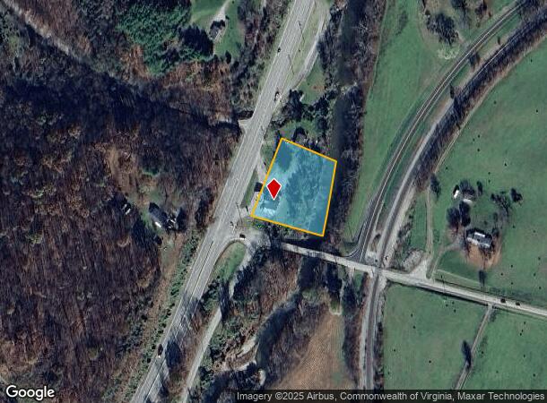  5956 W Main St, Salem, VA Parcel Map