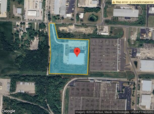  1675 Navarre Rd Se, Massillon, OH Parcel Map