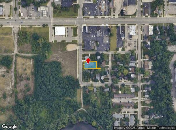  105 S Park St, Ypsilanti, MI Parcel Map