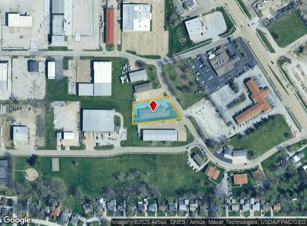  7224 Jebens Ave, Davenport, IA Parcel Map