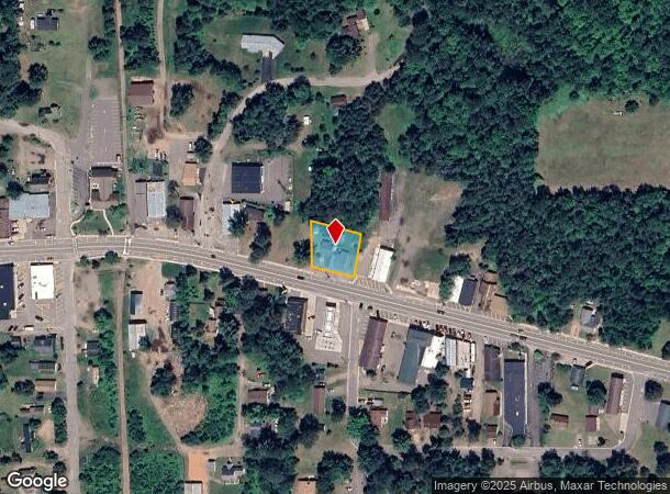  4206 County Road B, Land O Lakes, WI Parcel Map