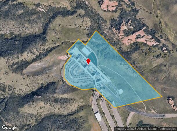  12999 W Deer Creek Canyon Rd, Littleton, CO Parcel Map