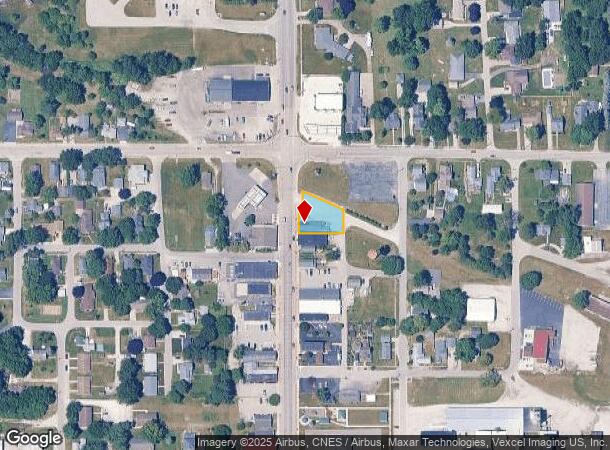 105 S Main St, Kouts, IN Parcel Map
