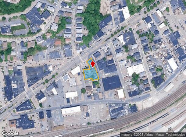  143 Shrewsbury St, Worcester, MA Parcel Map