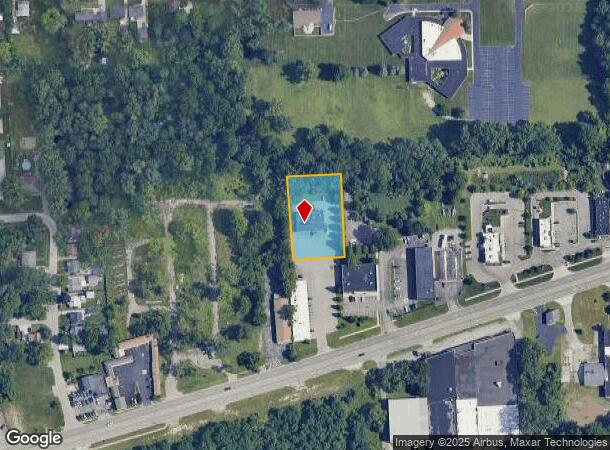 1011 E Michigan Ave, Ypsilanti, MI Parcel Map