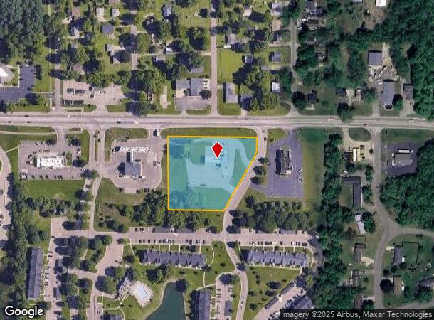  1192 Michigan Ave E, Battle Creek, MI Parcel Map