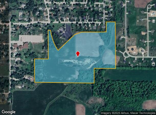 530 Apache Dr, Fremont, MI Parcel Map