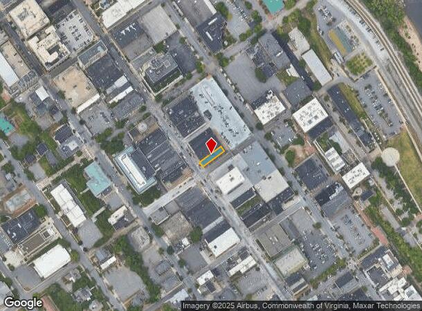  922 Main St, Lynchburg, VA Parcel Map