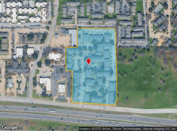  5801 Bridge St, Fort Worth, TX Parcel Map