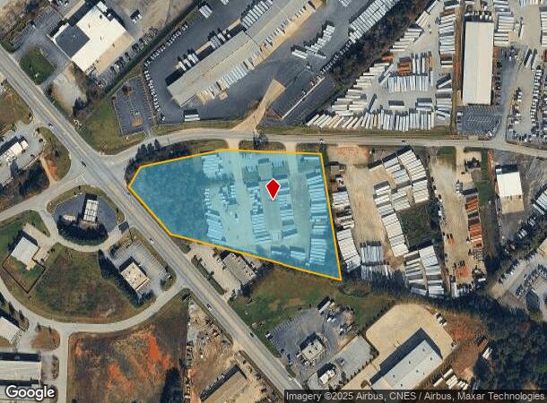  610 Leonard Rd, Duncan, SC Parcel Map