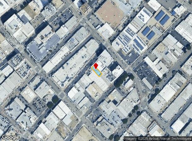  822 Wall St, Los Angeles, CA Parcel Map