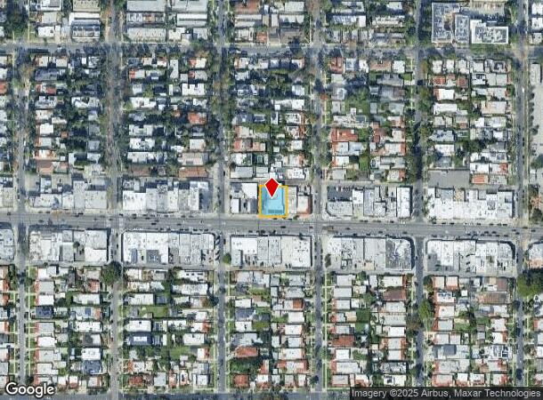 7311 Melrose Ave, Los Angeles, CA Parcel Map