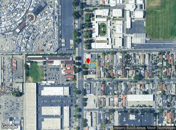  14812 Paramount Blvd, Paramount, CA Parcel Map