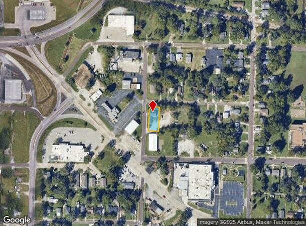  2557 W Olive St, Springfield, MO Parcel Map
