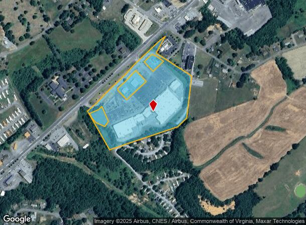1077 E Stuart Dr, Galax, VA Parcel Map
