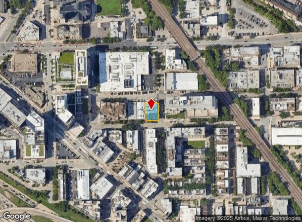  930 W Huron St, Chicago, IL Parcel Map