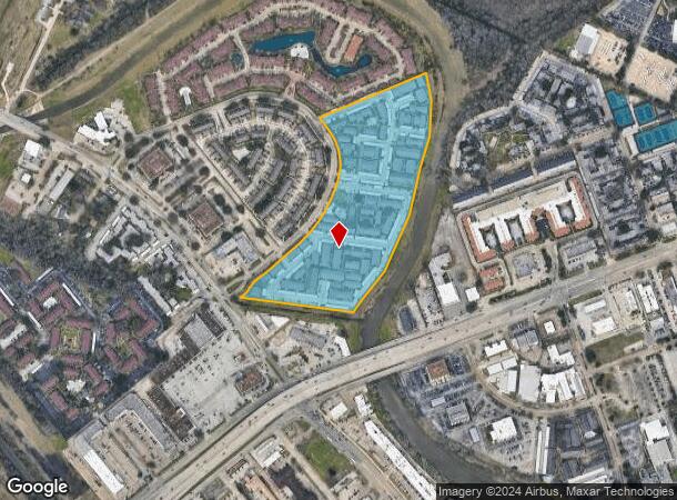  1110 El Camino Village Dr, Houston, TX Parcel Map