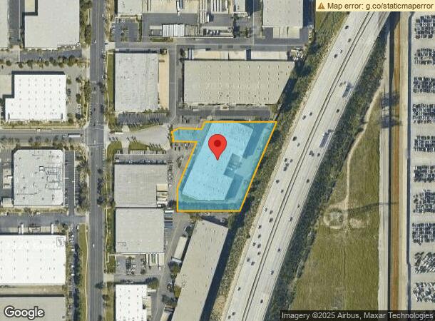  12025 Jersey Ct, Rancho Cucamonga, CA Parcel Map