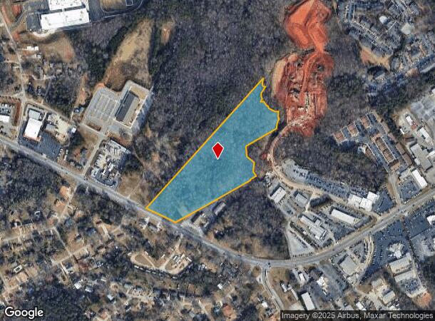 2520 Browns Bridge Rd, Gainesville, GA Parcel Map