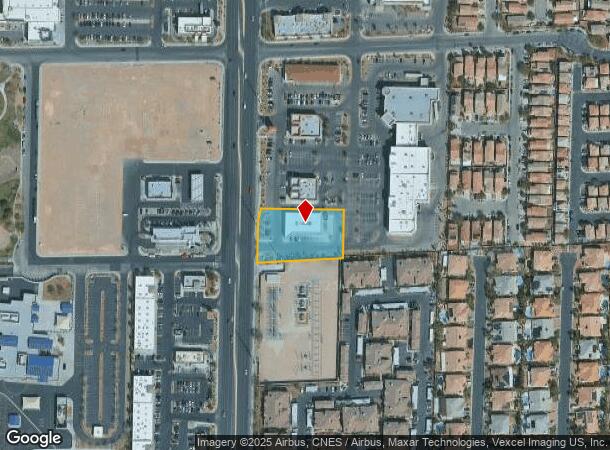 7490 S Rainbow Blvd, Las Vegas, NV Parcel Map