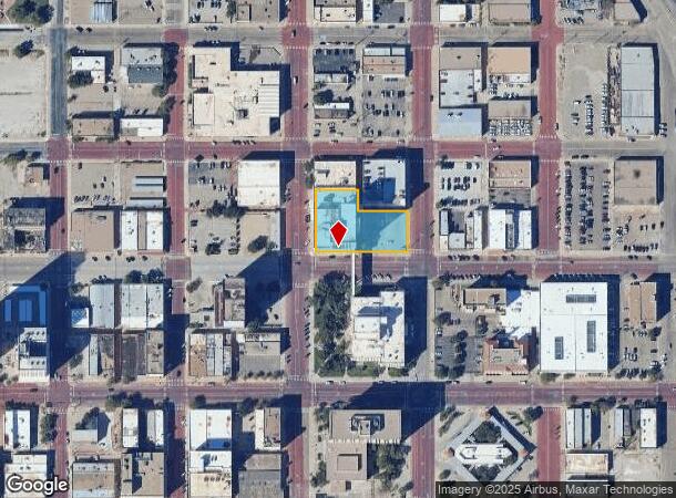916 Main St, Lubbock, TX Parcel Map
