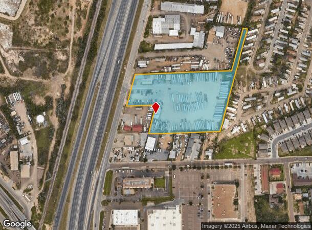  8201 San Dario Ave, Laredo, TX Parcel Map