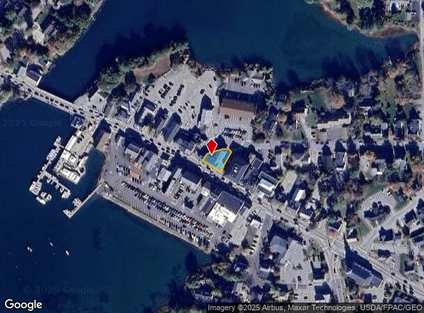  128 Main St, Damariscotta, ME Parcel Map