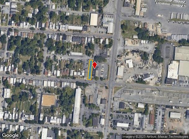  501 N East St, Frederick, MD Parcel Map