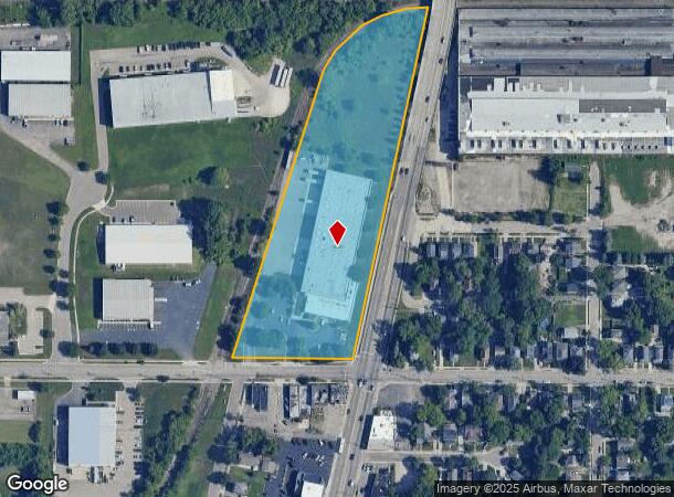 415 Baker St, Lansing, MI Parcel Map